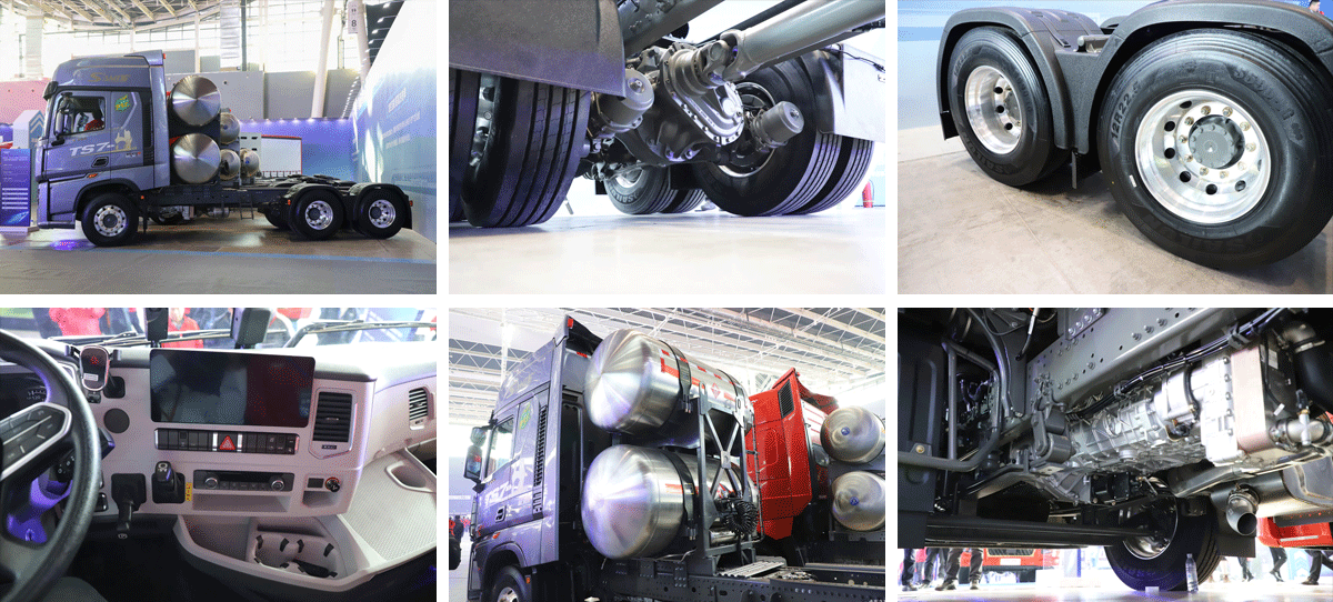 شاحنة ساينو تراك هوو TS7 الثقيلة 6×4